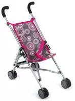 Bayer Chic 2000 601-87, Bayer Chic 2000 Mini-Buggy ROMA f&uuml;r Puppen Dessin Hot Pink
