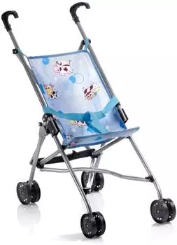 Bayer-Chic Mini-Buggy Funny - Happy Cow - hellblau Bayer-Chic Mini-Buggy Funny - Happy Cow - hellblau