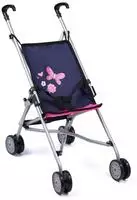 Bayer Design 30113AA, Bayer Design Puppenbuggy, blau/pink