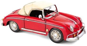 small foot company Roter Sportwagen Vintage-Deko
