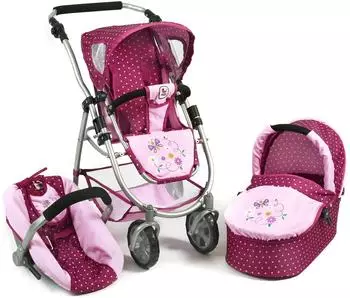 Bayer-Chic 3in1 Kombi Emotion All In - Dots Brombeere (63729) Bayer-Chic 3in1 Kombi Emotion All In - Dots Brombeere (63729)