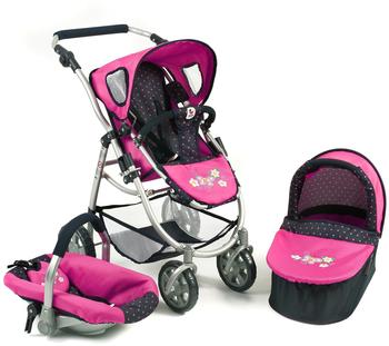 Bayer-Chic 3in1 Kombi Emotion All In - Dots Navy Pink (63712)