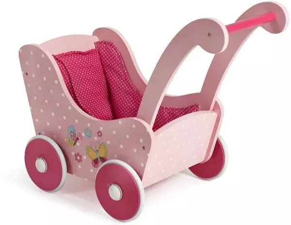 Bayer-Chic Puppenwagen Papilio pink