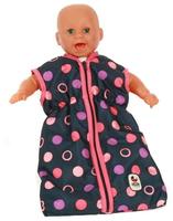 Bayer Chic 2000 792-26, Bayer Chic 2000 Puppenschlafsack in Melange grau-navy...
