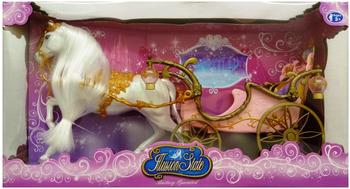 Barbie Königliches Pferd und Kutsche