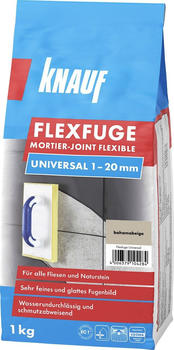 Knauf Flexfuge Universal 1-20mm 1kg bahamabeige