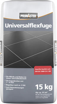 PRIMASTER Universalflexfuge 1 - 15 mm manhattan 15 kg (0779052717)