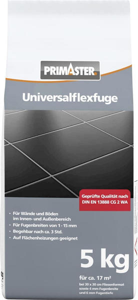 PRIMASTER Universalflexfuge 1 - 15 mm weiß 5 kg (0779052713)