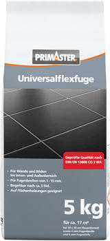 PRIMASTER Universalflexfuge 1 - 15 mm zementgrau 5 kg (0779052703)