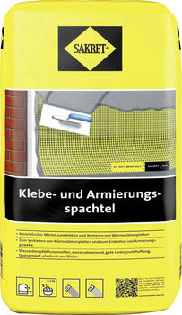 Sakret Klebe- und Armierungsspachtel 25 kg Sack grau (0779100567)