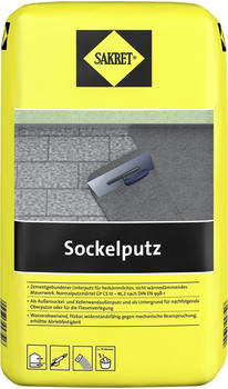 Sakret Sockelputz 30 kg Sack (0779100867)
