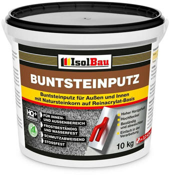 IsolBau Buntsteinputz BP 40 weiß/gelb 10kg