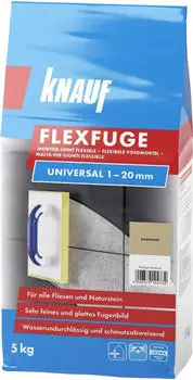 Knauf Insulation Fugenmörtel Flexfuge Universal 1 - 20 mm anemone 5 kg (0779052892)