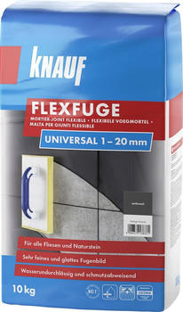 Knauf Insulation Fugenmörtel Flexfuge Universal 1 - 20 mm anthrazit 10 kg (0779052902)