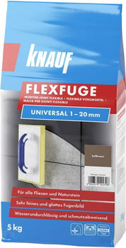 Knauf Insulation Fugenmörtel Flexfuge Universal 1 - 20 mm hellbraun 5 kg (0779052895)