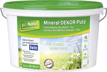 proNatur Mineral Dekor-Putz 15 kg 0,5 mm fein weiß (0765054117)