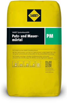 Sakret Putz- und Mauermörtel PM, 30 kg Sakret Putz- und Mauermörtel PM, 30 kg