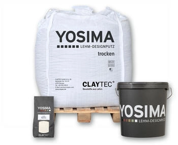CLAYTEC Lehm-Designputz SCRO 3.3 mit Strukturzuschlag Red-stone BigBag 500 kg (47.330.RS.BIGB)