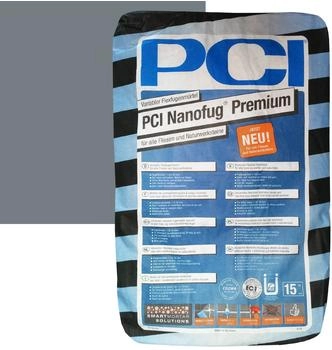 PCI Nanofug Premium Flexfugenmörtel basalt 15 kg (Nr. 19)