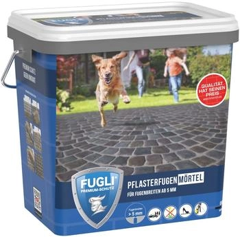 Fugli Fugenm&ouml;rtel Pflasterfugenm&ouml;rtel 12,5 kg Verfugung von Pflaster- Platten- und Klinkerfl&auml;chen Natur-Sand