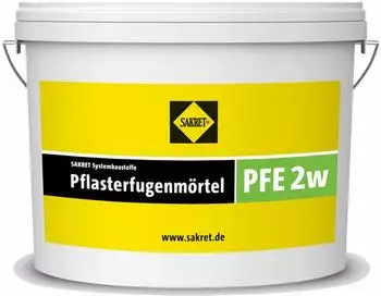 Sakret Fugenmörtel Pflasterfugenmörtel PFE2 W steingrau 25 kg