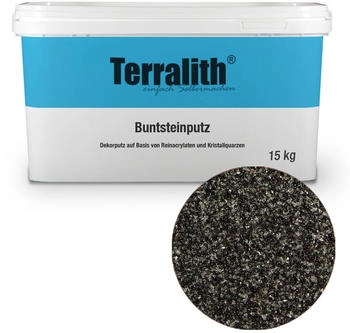 Terralith Kunstharzputz Buntsteinputz Mosaikputz 2mm -15 kg- BSP79 (Eimer Verarbeitungsfertig) Dekorationsputz aus Marmor-Granulat bzw. eingefärbter Körnung