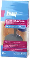 Knauf - Flie&szlig;spachtel Faserflex Grau, 5 Kg, F&uuml;r Innen Und Au&szlig;en...