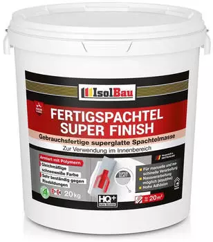 IsolBau Spachtelmasse 20kg Fertig Spachtel masse Super Finish Q4 Fugenspachtel