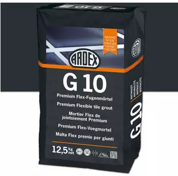 ARDEX G10 Premium Flex-Fugenm&ouml;rtel Anthrazit 12,5kg