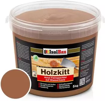 IsolBau Holzkitt Nussbaum (Nr. 3) 5 kg