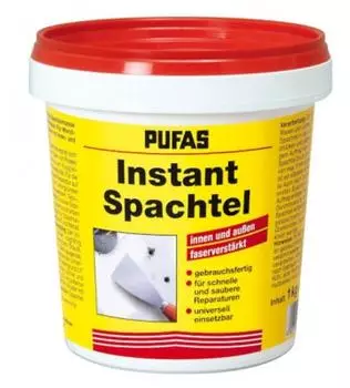 PUFAS Instant-Spachtel SI wei&szlig; 1 kg (033302000)
