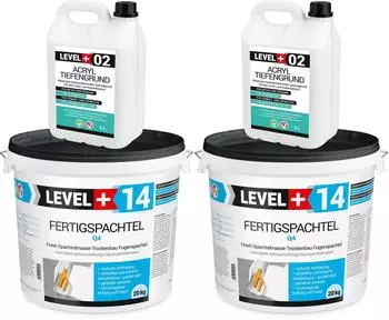 Hangato 40kg Fertigspachtel Masse Tiefengrund 10L Fugenspachtel Finish
