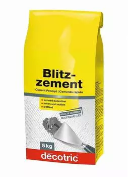 Decotric Blitzzement grau 5 kg