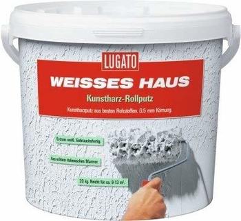 Lugato Weisses Haus Kunstharz Rollputz 20 kg