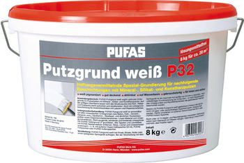 PUFAS Putzgrund weiß P 32, 8 kg