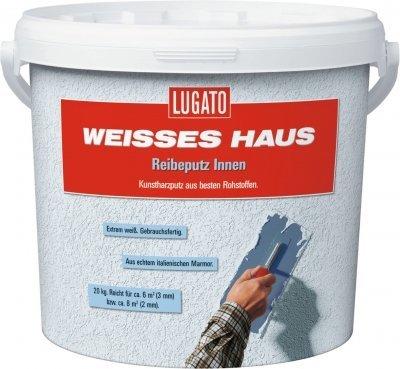 Lugato Weisses Haus Reibeputz innen (2 mm) 8 kg
