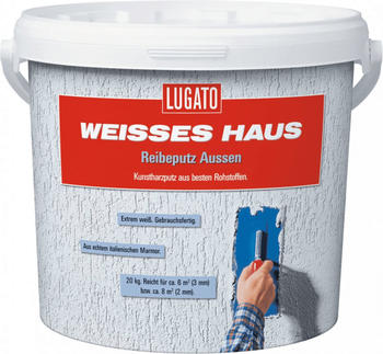 Lugato Weisses Haus Reibeputz außen (2 mm) 20 kg