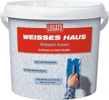 Lugato Weisses Haus Reibeputz außen (3 mm) 20 kg