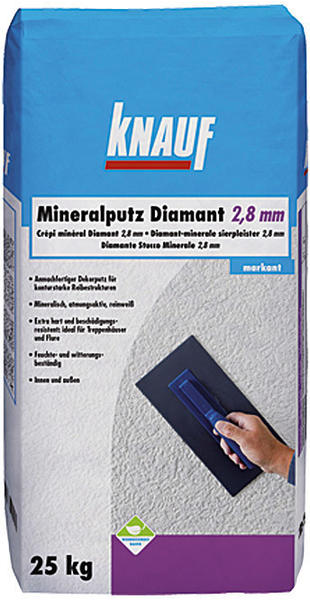 Knauf Mineralputz Diamant 2,8 mm 25 kg