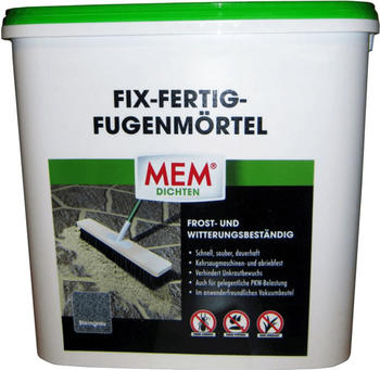 MEM Fix-Fertig-Fugenmörtel 25 kg, steingrau