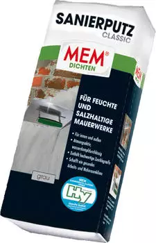 MEM Sanierputz Classic grau, 25 kg