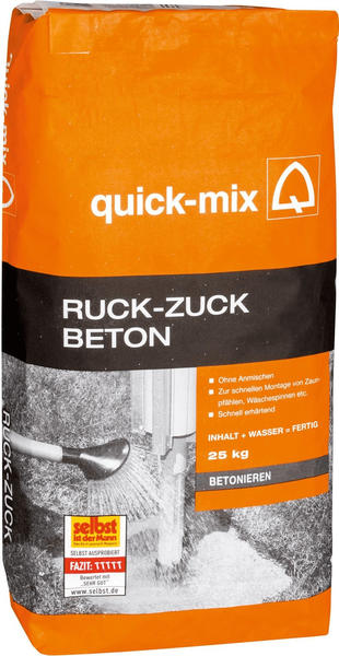 quick-mix Ruck-Zuck Beton 25 kg