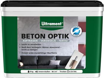 Ultrament Beton Optik 8 kg weißgrau