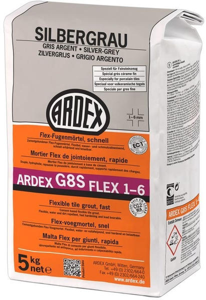 ARDEX G8S Flex 1-6mm 5kg silbergrau