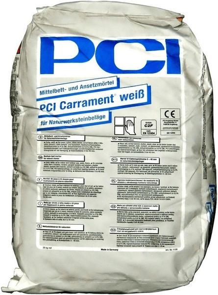 PCI Carrament weiß 25kg