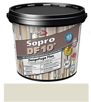 Sopro DF 10 DesignFuge Flex 10kg silbergrau
