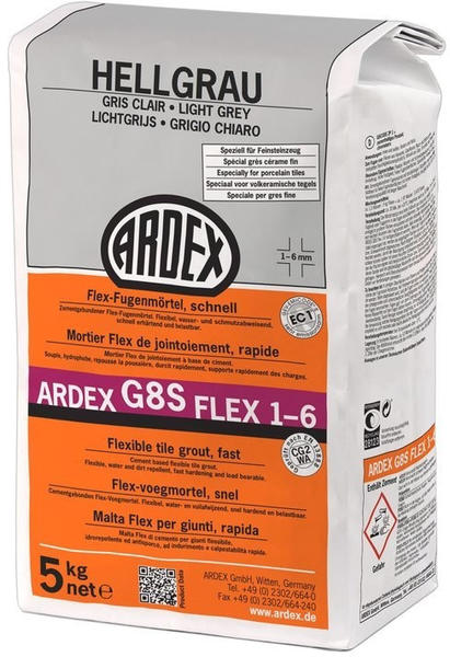 ARDEX G8S Flex 1-6mm 5kg hellgrau