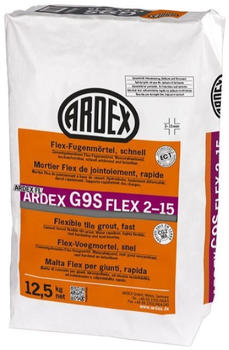 ARDEX G9S Flex-Fugenmörtel 2-15 mm 12,5 kg grau