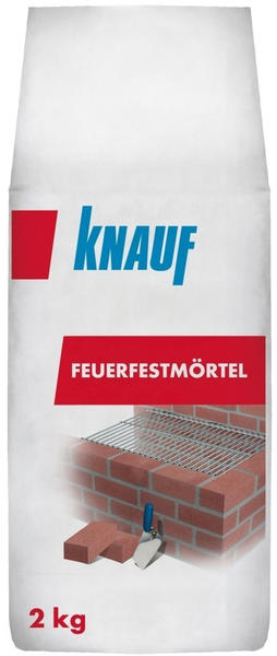 Knauf Feuerfest-Mörtel 2 kg grau