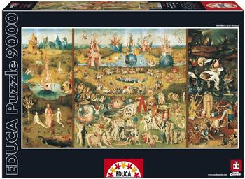 Educa Borrás Hieronymus Bosch - Der Garten der Lüste (Triptychon, 9.000 Teile)